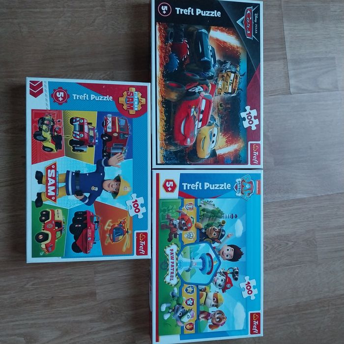Puzzle 5+ dla chlopca