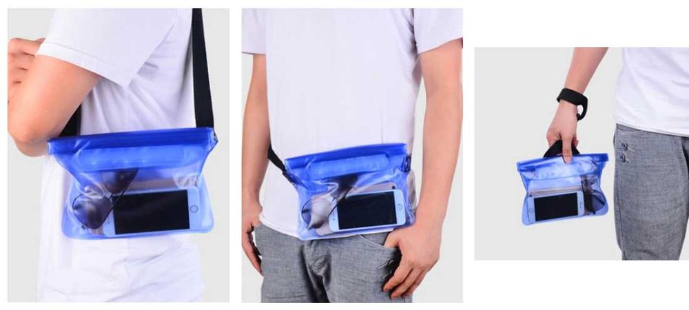 Etui wodoodporne torba pokrowiec na telefon klucze case plażę basen