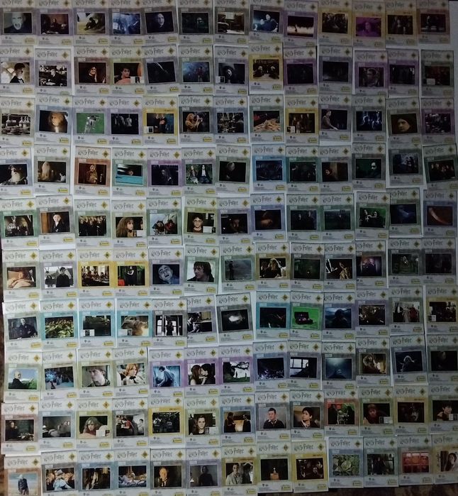 Карточки Panini Harry Potter Гаррі Поттер  186 штук