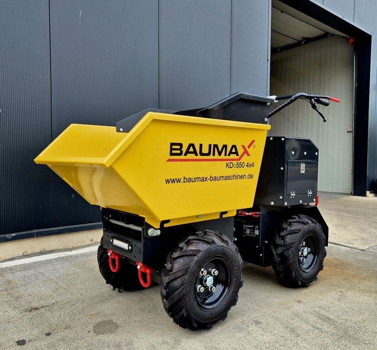 Wozidło wywrotka elektryczne taczka  4x4 Baumax KDE 550 wacker Kubota