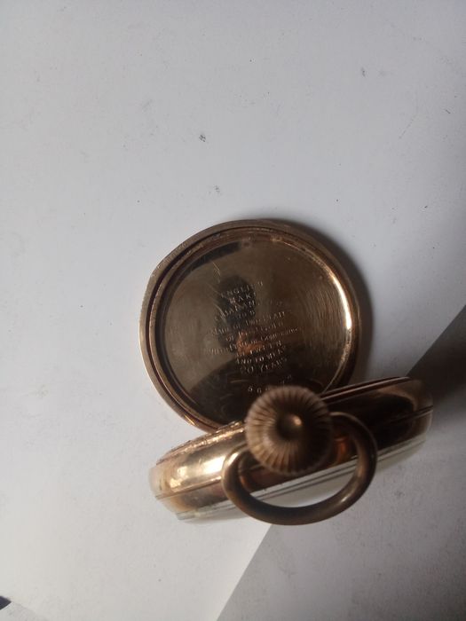 A M.Whaltam relógio bolso ouro!