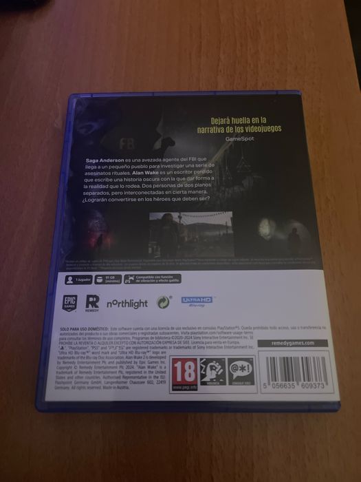 Alan Wake II PS5
