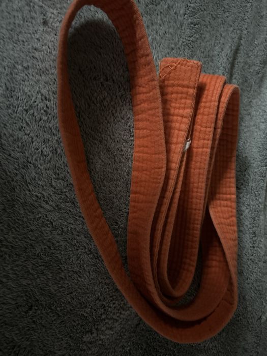Pas karate pomarańczowy stopnie     Karate