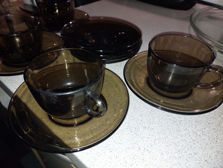 Serwis zestaw Filiżanki do kawy Filiżanka +spodeczek FRANCE 12szt=26zł