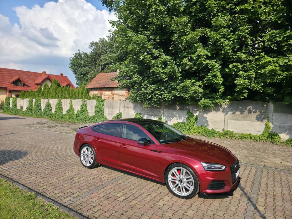 Audi A5 Sportback Audi A5 Sportback 2.0 TDI 190 KM S tronic | 2017 | Pakiet Black | Gren