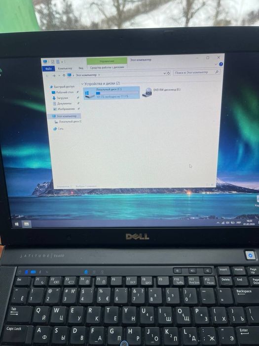 Ноудбук Dell 120ssd