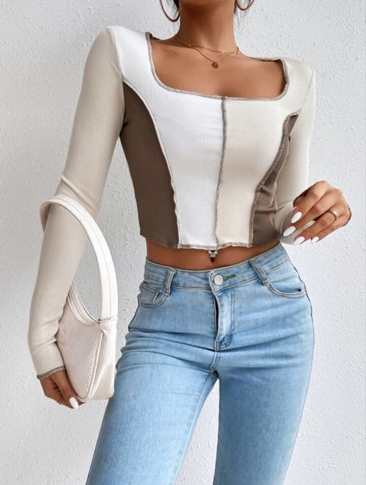 Топ в рубчик розмір L