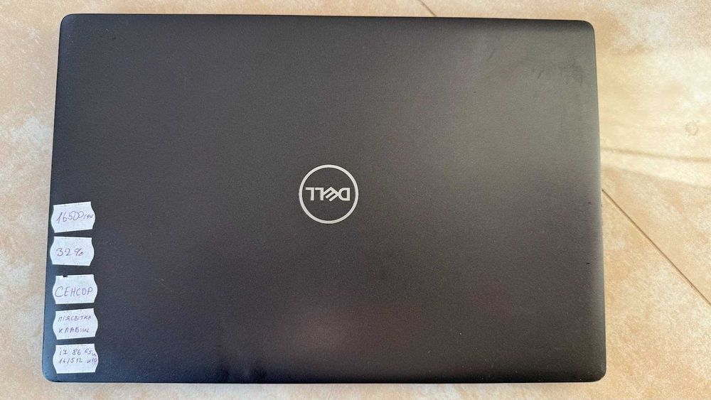 Ноутбук Dell Latitude 5400 i7 8665U 16DDR4 512SSD NVME сенсор підсвіт