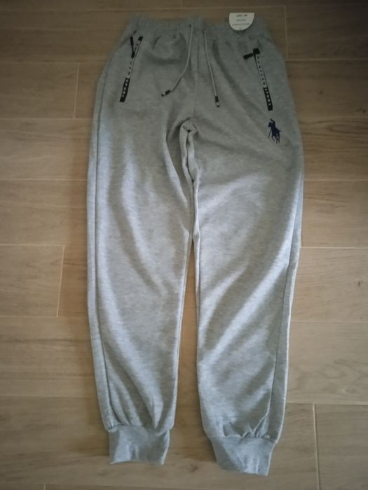 Calças de fato de treino cinzentas