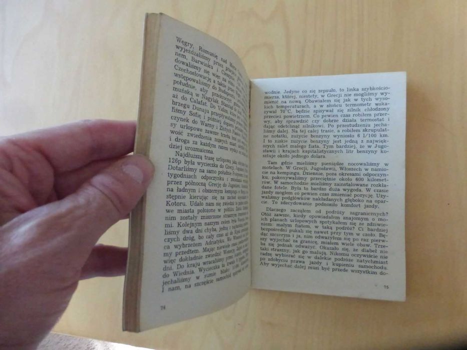 Fiat 126p na co dzień. A. Dzierżanowski seria Czar czterech kółek PRL