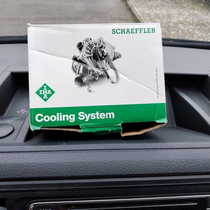 Bomba de Água, Eletrico Para accionamento da correia dentada