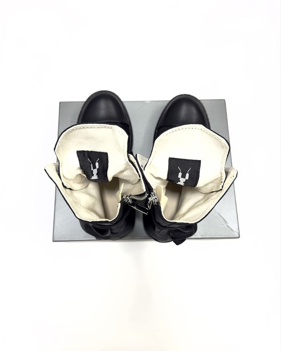 Кеди Rick Owens cargo sneaks sneakers rick owens shoes black DRKSHDW BAUHAUS SNEAKS чорні 42/43