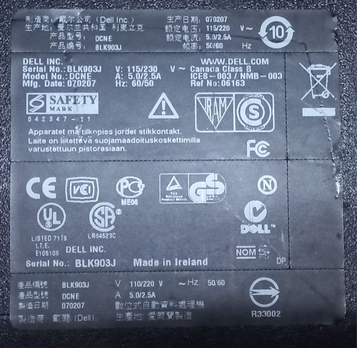 Computadores Dell para revisão