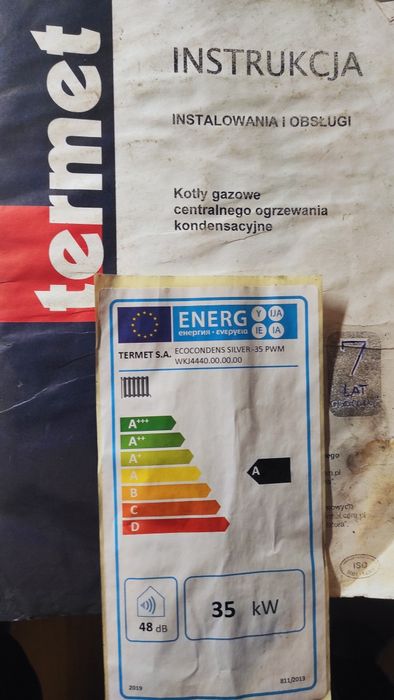 Termet Silver Pro 35kW kocioł gazowy