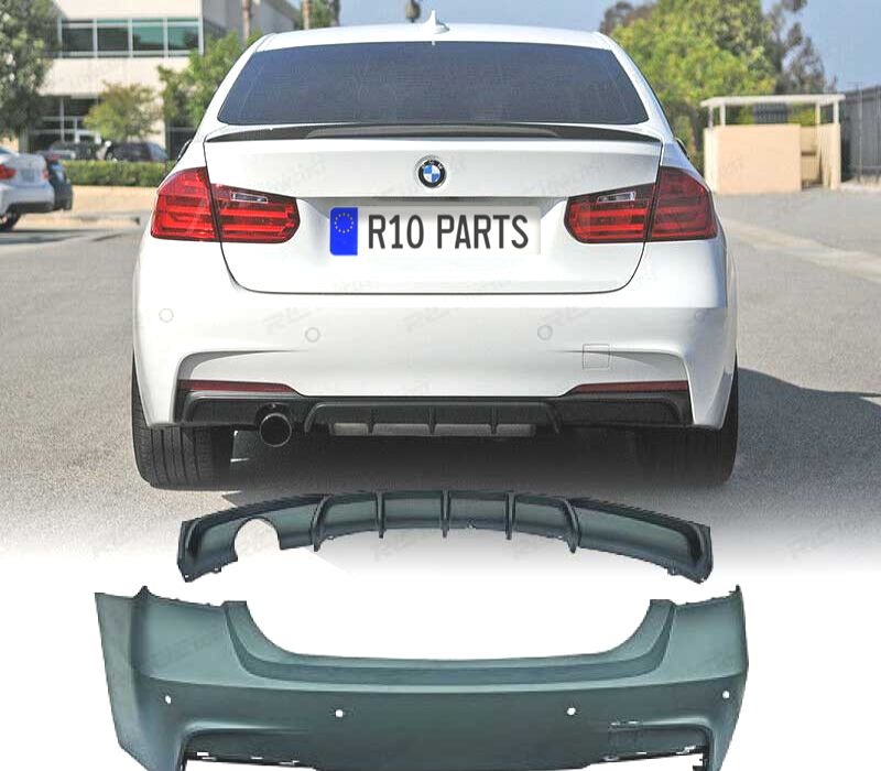 PARA-CHOQUES TRASEIRO BMW F30 LOOK M PERFORMANCE PDC