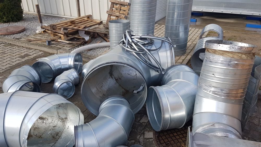 Rury wentylacyjne, trójniki,kolana