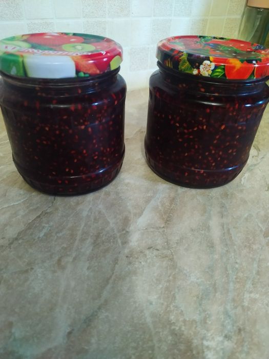 Домашнє варення з малина також є з ожини  (врожай 2025 року)