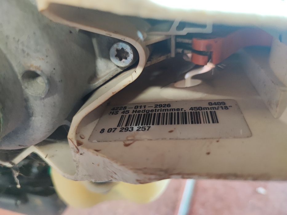 Corta sebes STIHL hs45 (para aproveitar motor)