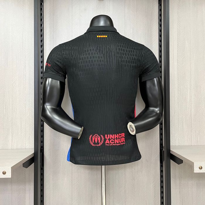 Camisa FC Barcelona Away 24/25 - Player Edition Black (Nova)