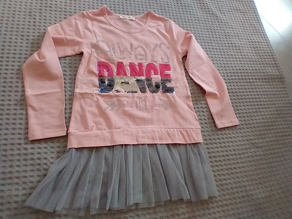 Tunika bluzka dla dziewczynki Breeze Girls cekiny dance 152 cm