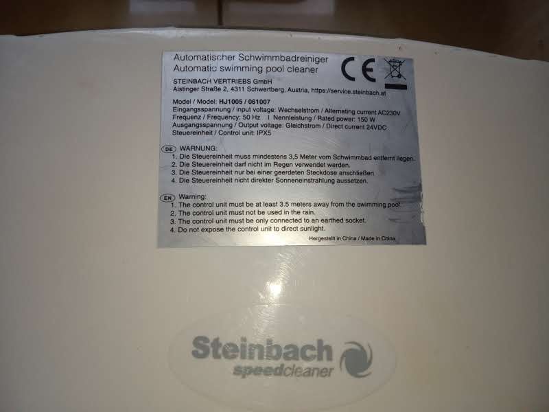 Robot basenowy Steinbach