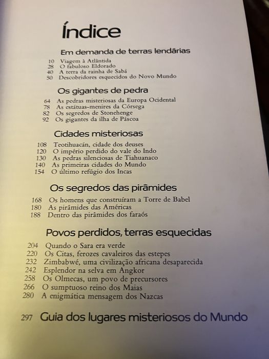 Os Últimos Mistérios do Mundo