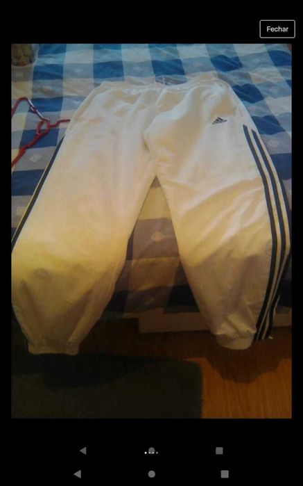 Calça de fato de treino adidas