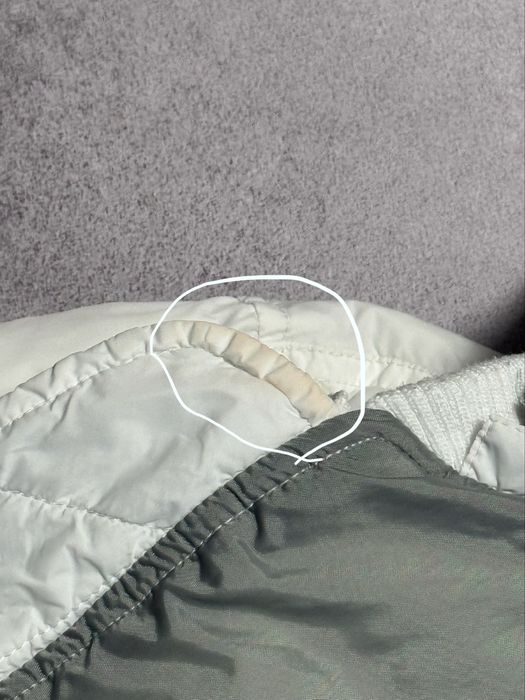 ‼️Оригінальний‼️ бомбер MA-1 ZH White Print Puffer FD Bomber Jacket cwu 45 hooded