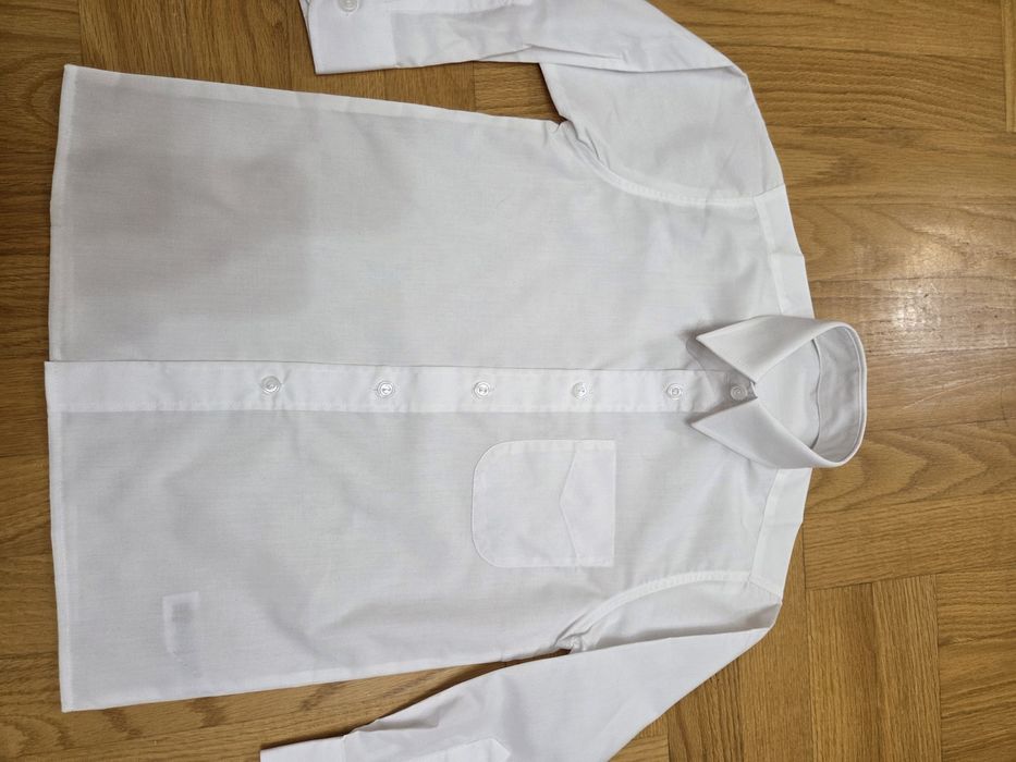 Biała koszula 110/116