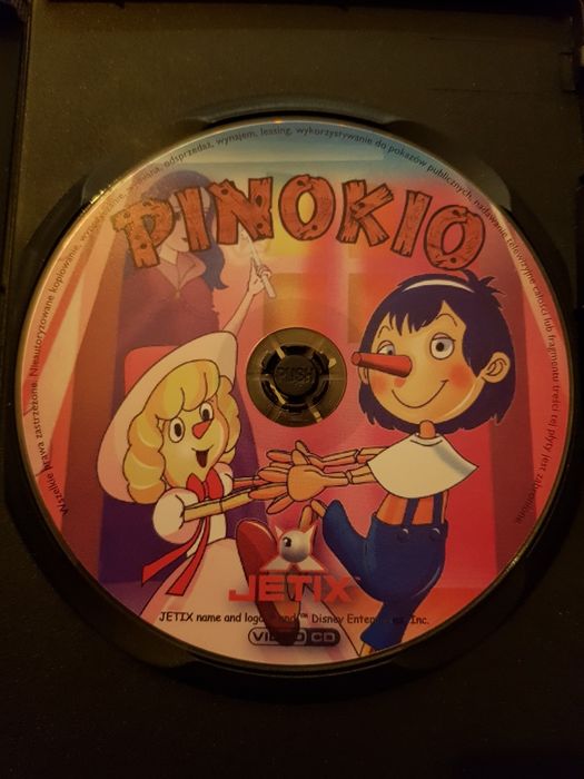 Pinokio film dvd