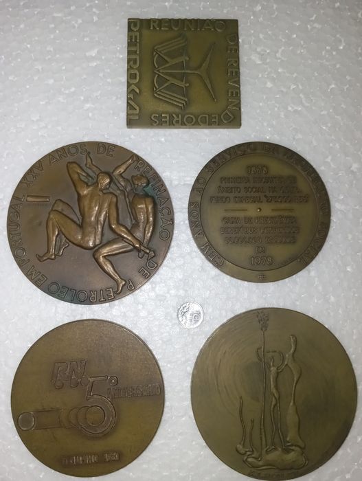 Chapas medalhas antigas
