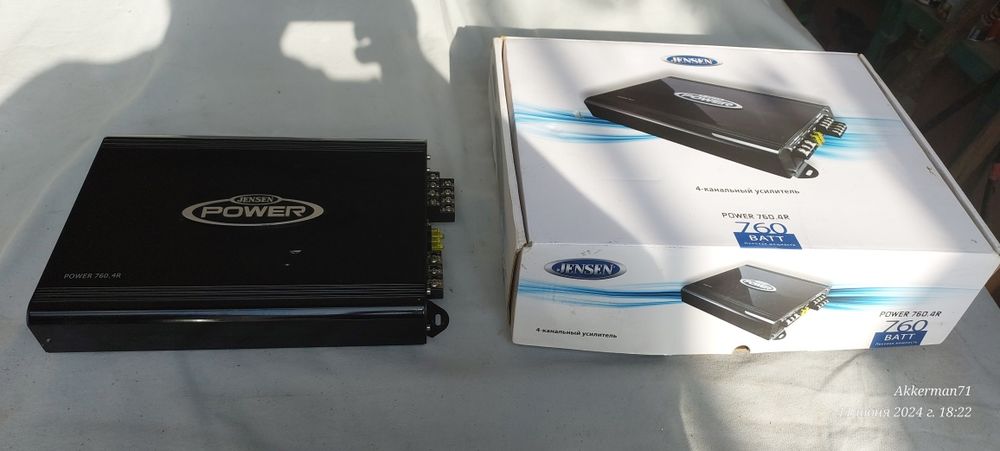Продам усилитель Jensen Power 760.4
