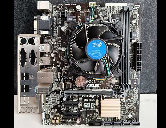 Материнська плата ASUS H110M-K + Intel Core i5 6400 комплект для ПК