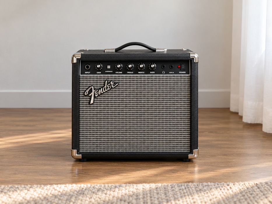 Kit Guitarra Squier + Amplificador Fender 15W + Pedaleira Zoom G1X four