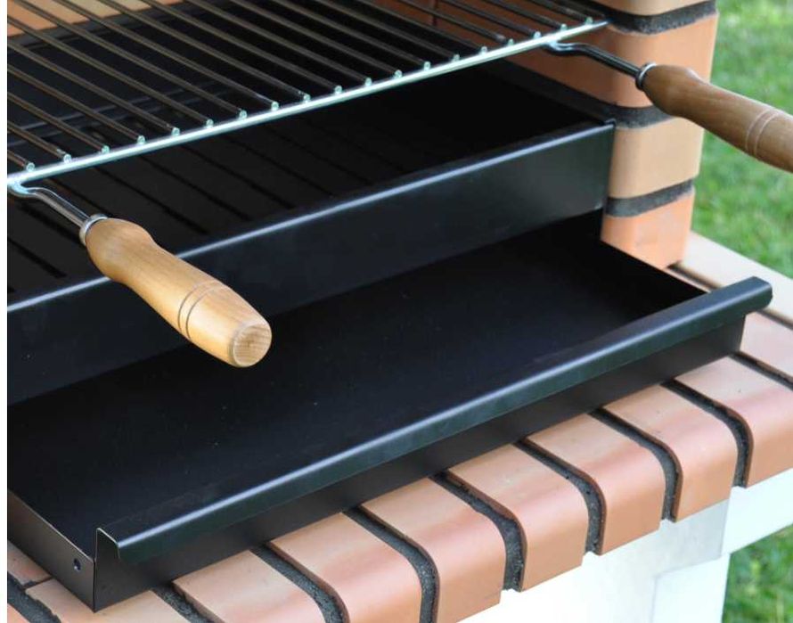 Braseiro para churrasqueira AÇO 48X35CM