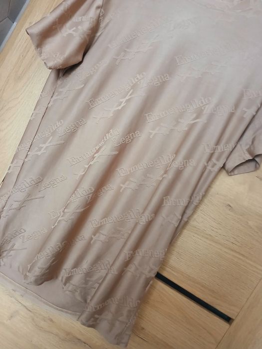 Beżowa Bluzka Ermenegildo Zegna S