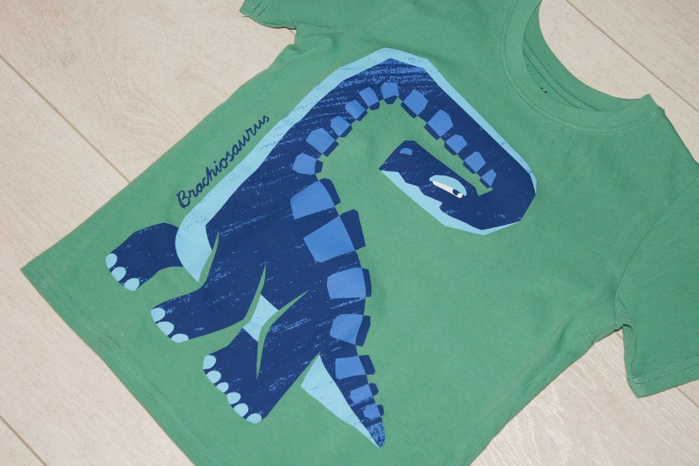 H&M 3pack T-shirtów  z motywem Dino