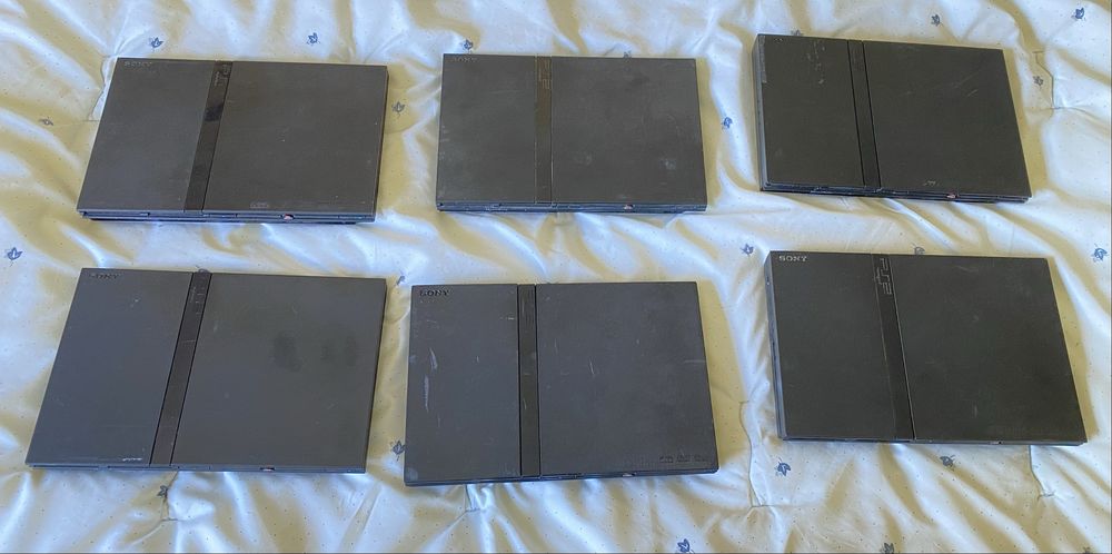 Lote de playstation 2 slim para peças