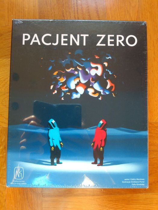 Pacjent zero gra planszowa wydawnictwo Naszą Księgarnia