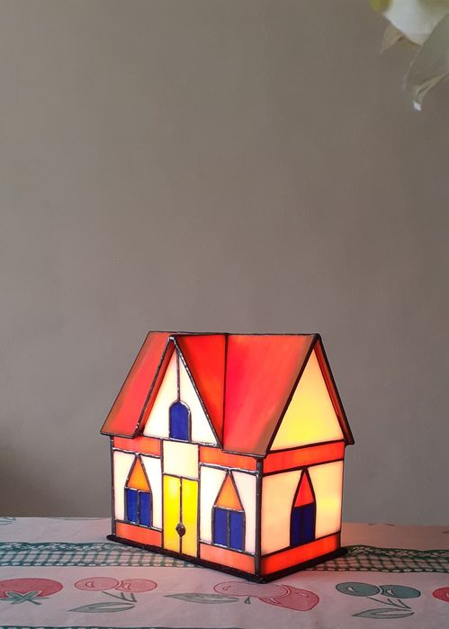 Casinha de Natal com luz