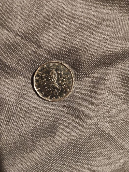 2 korony czeskiej 2012 rok