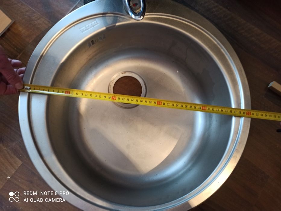 Zlewozmywak z bakterią