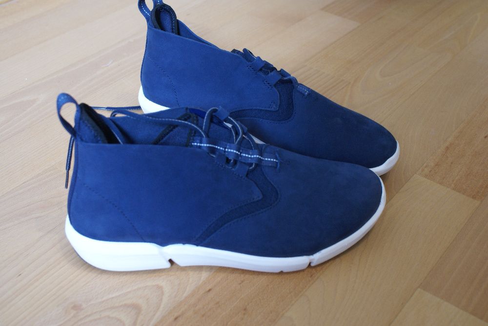 casual sportowe skórzane Clarks Triflow Mid 41 25,4cm NOWE