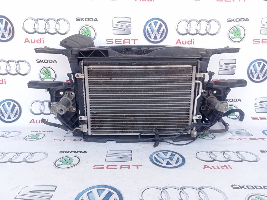 Капот фара телевізор радіатор вентилятор крило дифузор Audi A4 B7