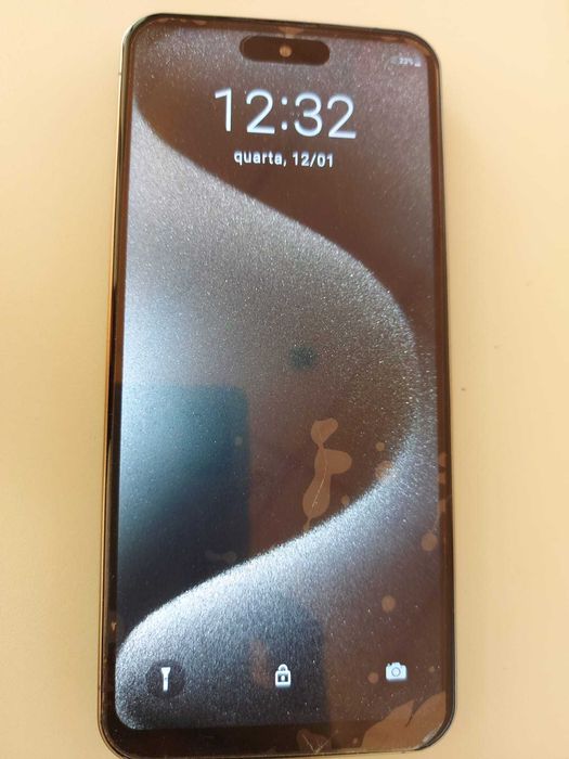 Smartphone I15promax Android 14, 12 GB de RAM, 256 GB Vidro Quebrado