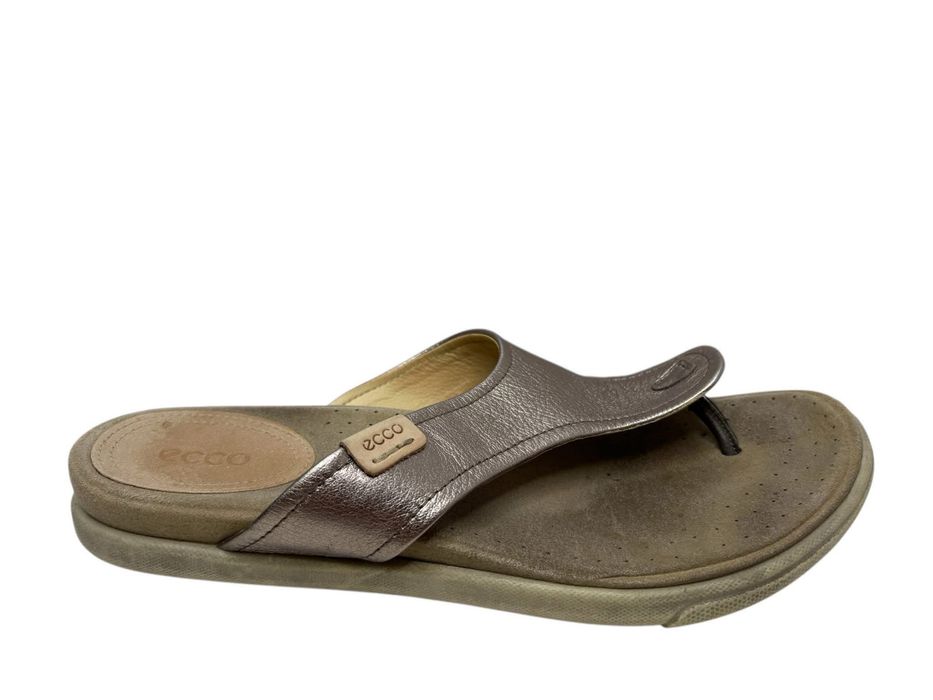 Japonki skorzane Ecco, rozmiar 40