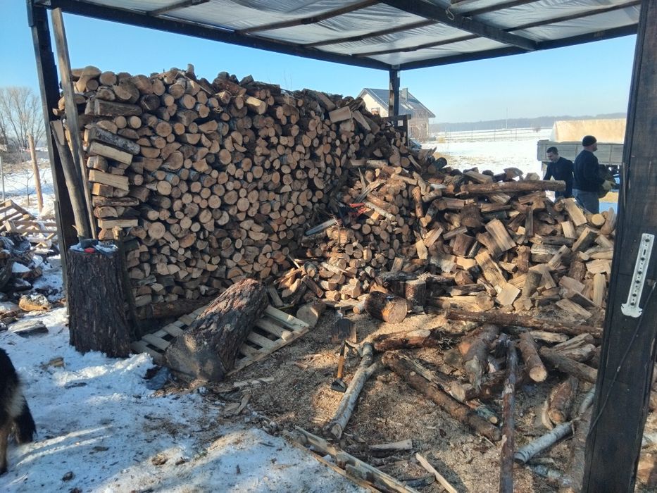 Suchy mix.Drewno opałowe,kominkowe. Od 250zl
