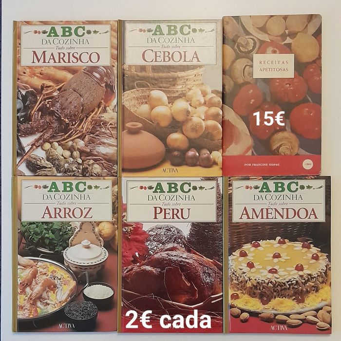 Livros de cozinhar