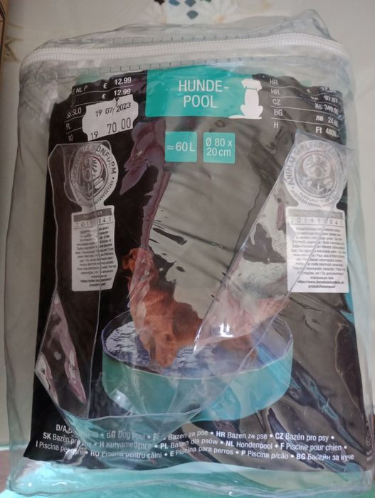 Basen dla psa nowy okazja !