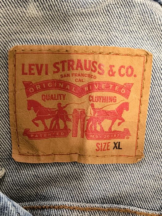 Куртка чоловіча джинсова Levi's